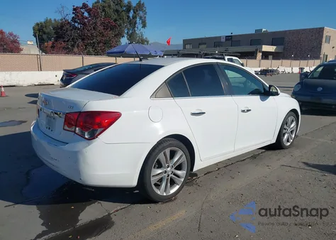 2012 Chevrolet Cruze Ltz from USA, damaged, VIN 1G1PH5SC0C7253058